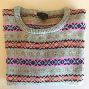 J.Crew Fairisle in fun colors!